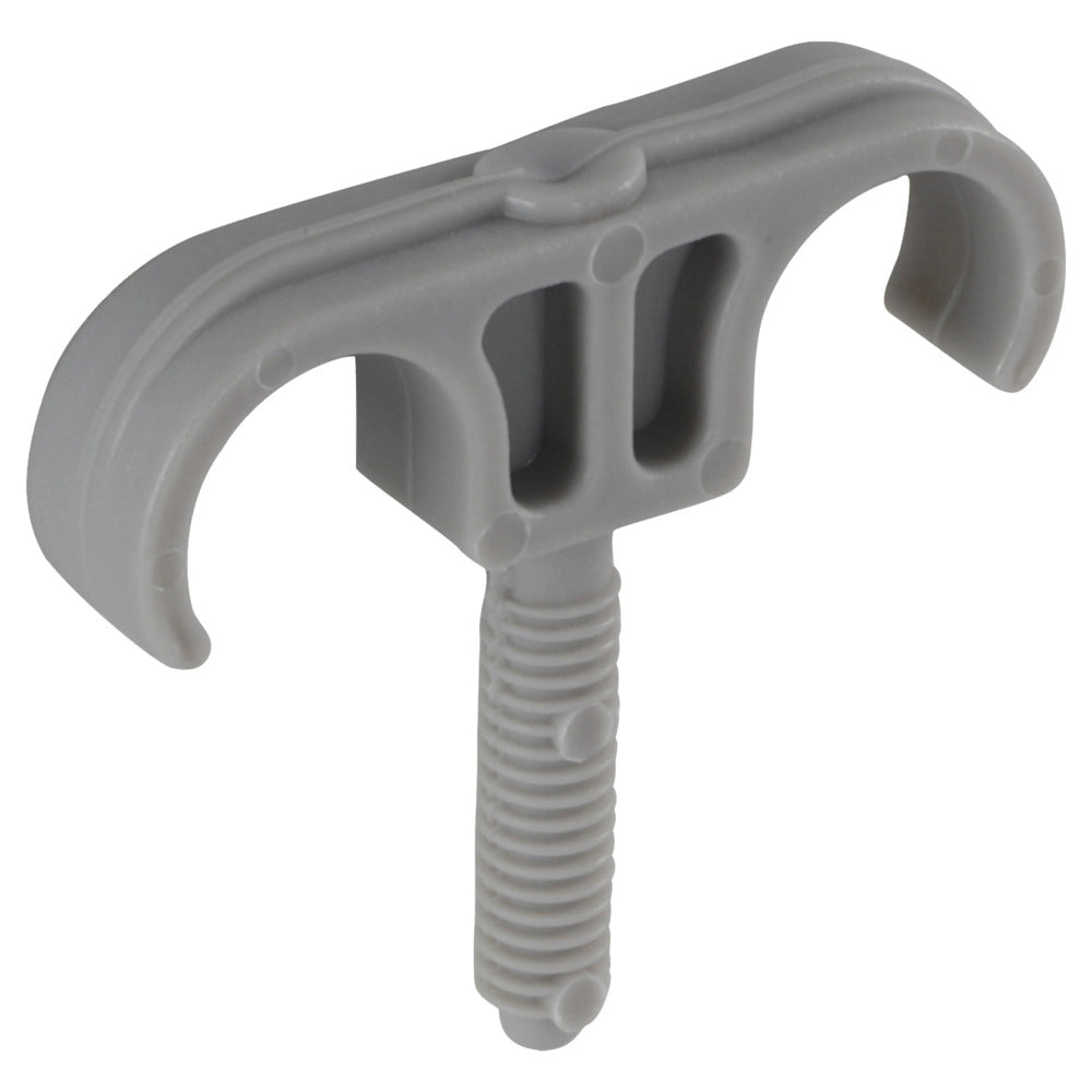 Floor bracket plastic double 14-20 mm
