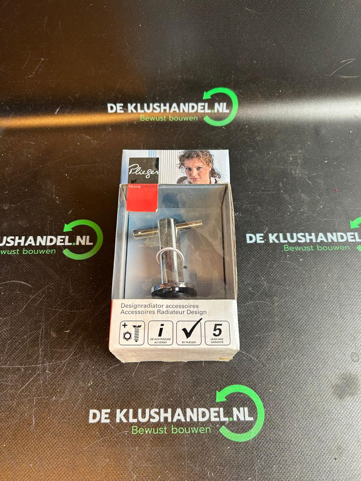 Plieger Murcia chroom design radiator accessoires Handdoekhaak