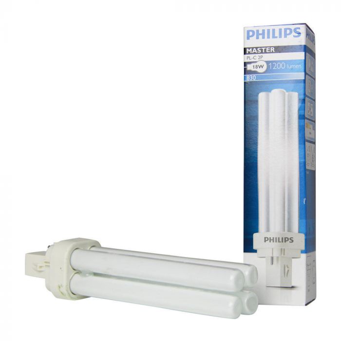 Philips master PL-C | 2P | 18W | 830