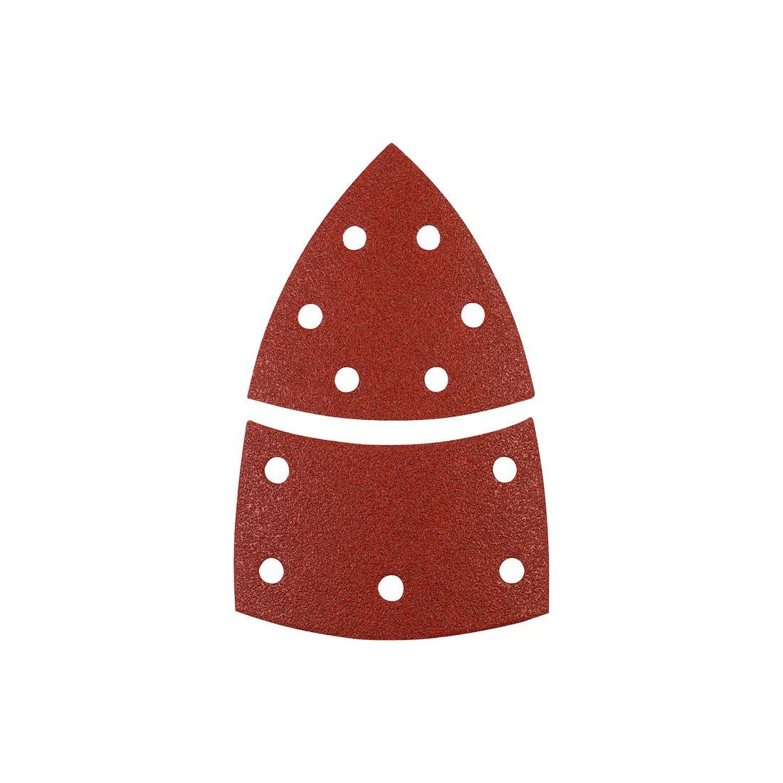 KWB schuurschijf 100x62, 93mm P240, 25 stuks