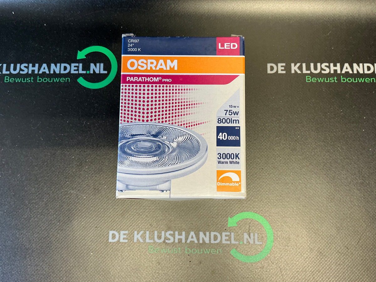 Osram Parathom AR111 / G53 LED Spot 15w 12V Dimbaar Warm Wit