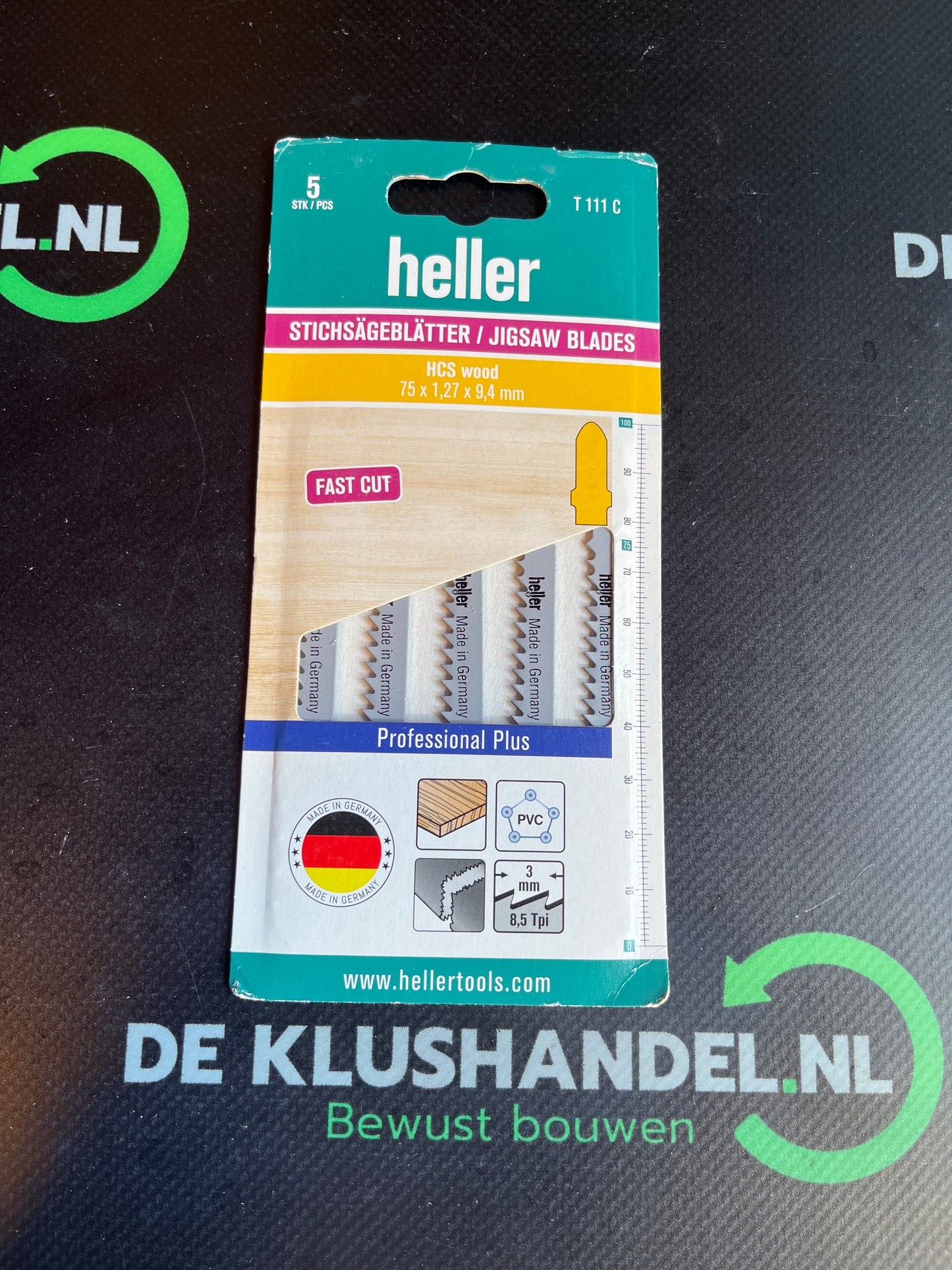 Heller Decoupeerzaag blad T111 C - 5st.