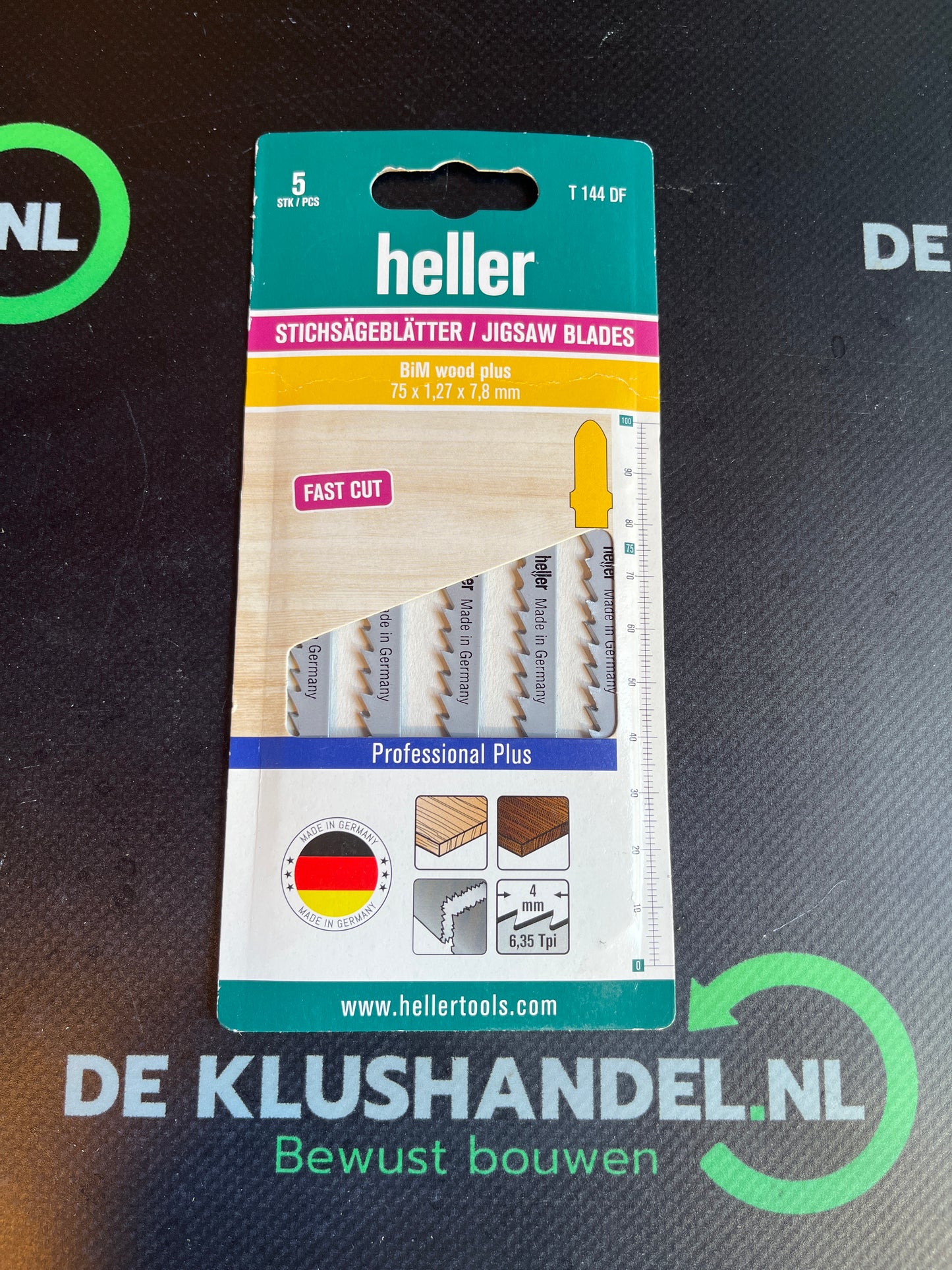 Heller Decoupeerzaag blad T144 DF - 5st.