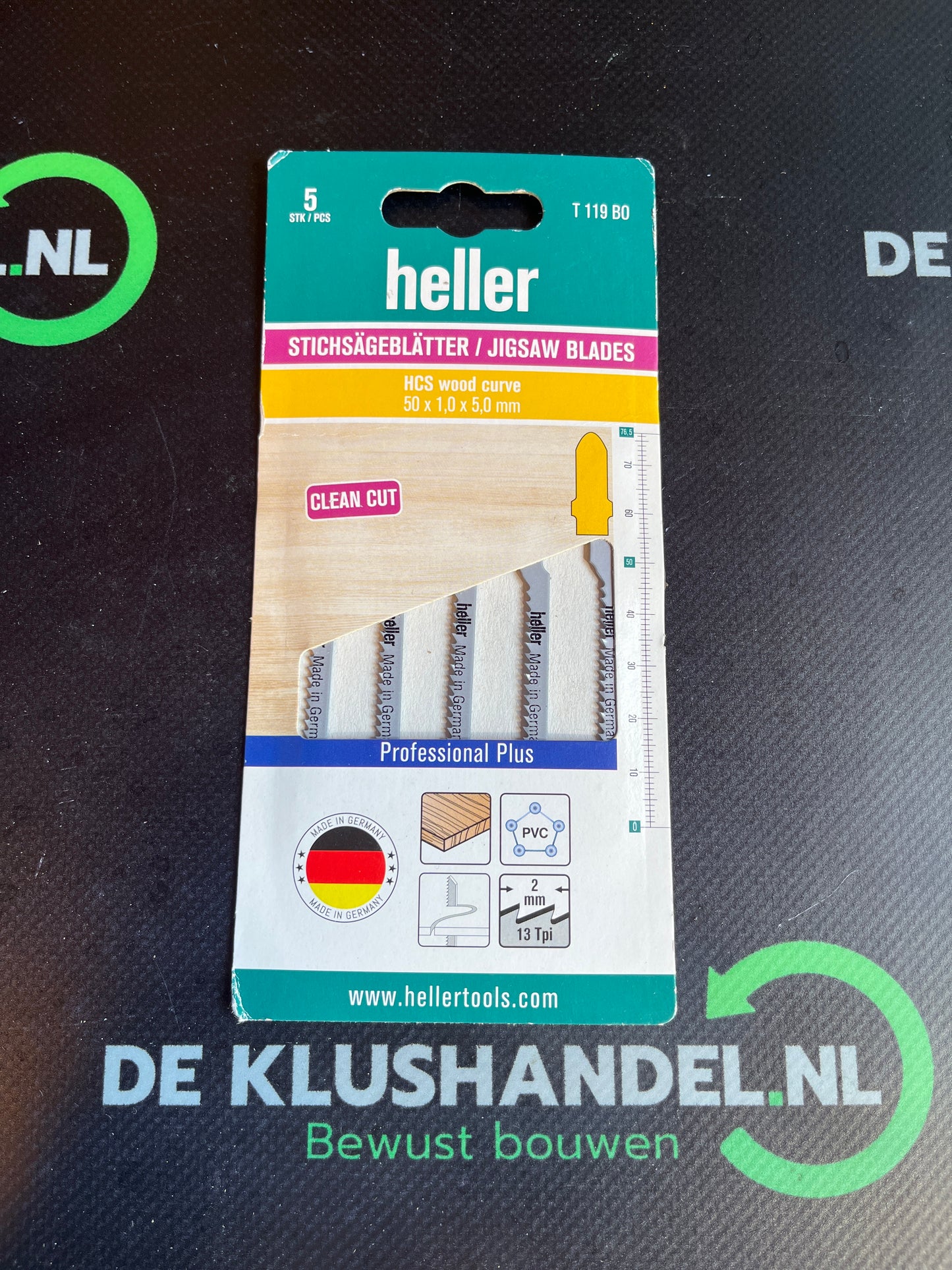 Heller Decoupeerzaag blad T119 BO - 5st.