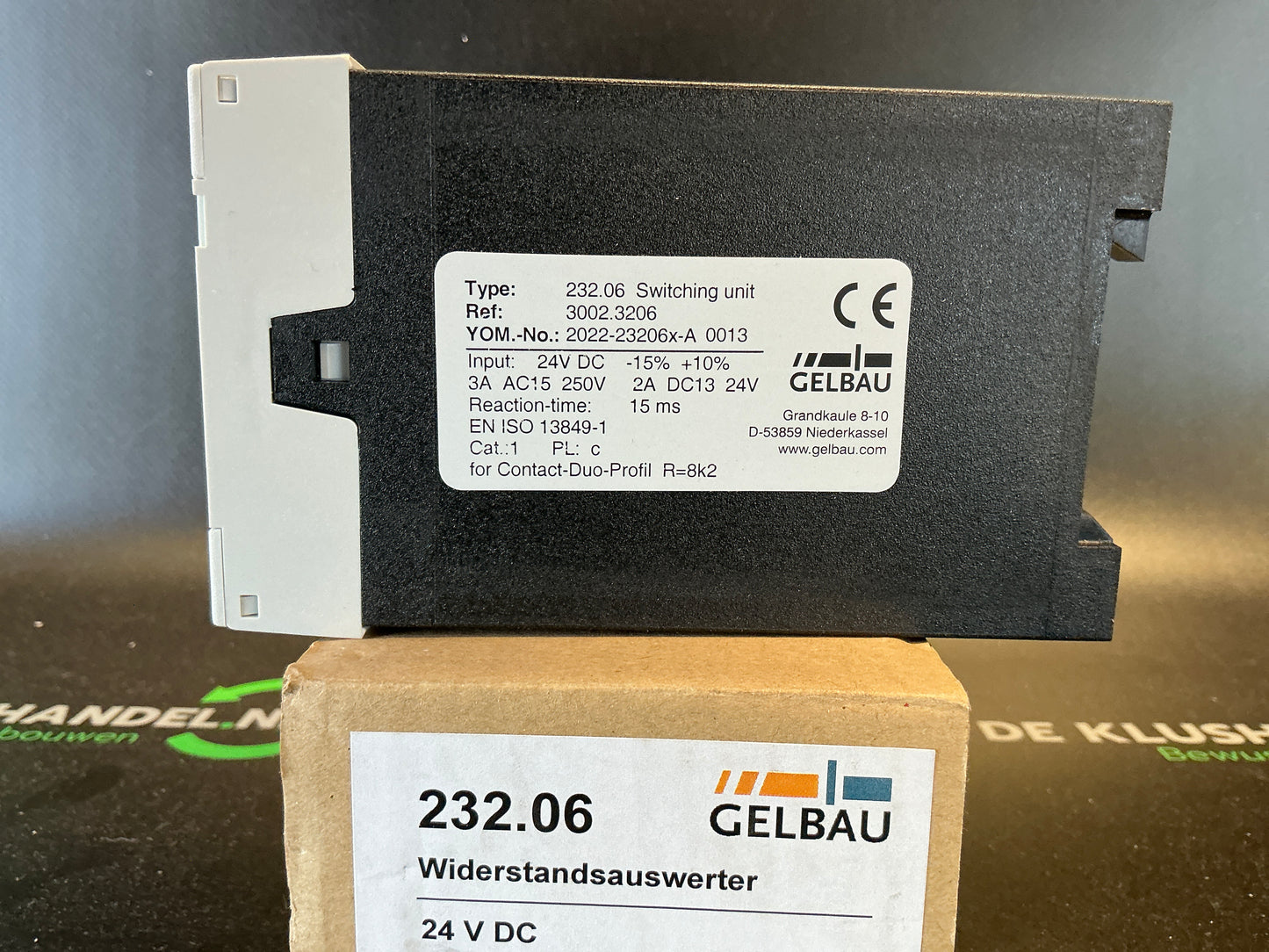 Gelbau switching unit 24VDC 232.06 3002.3206