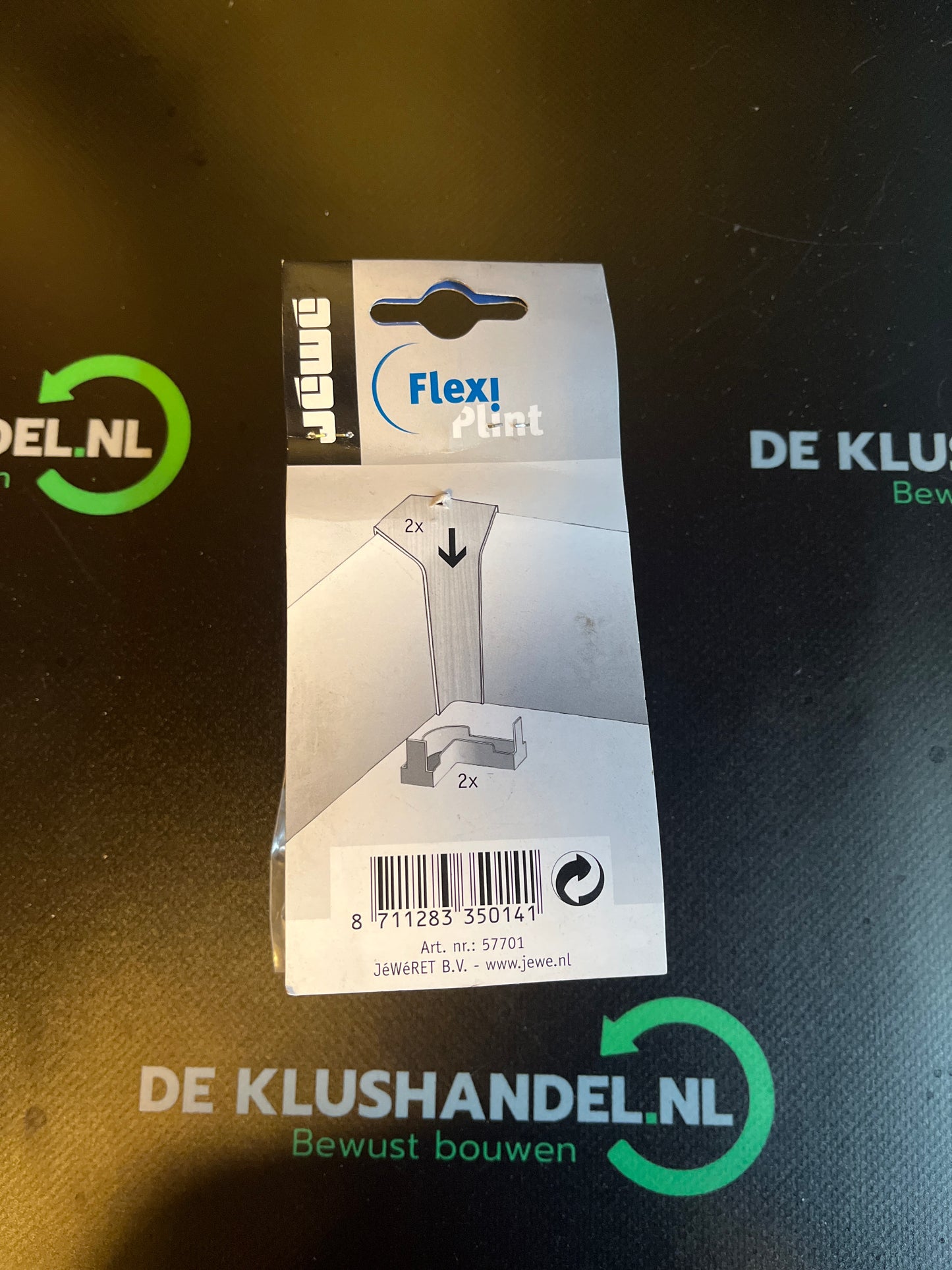 JeWe binnenhoek 2 stuks