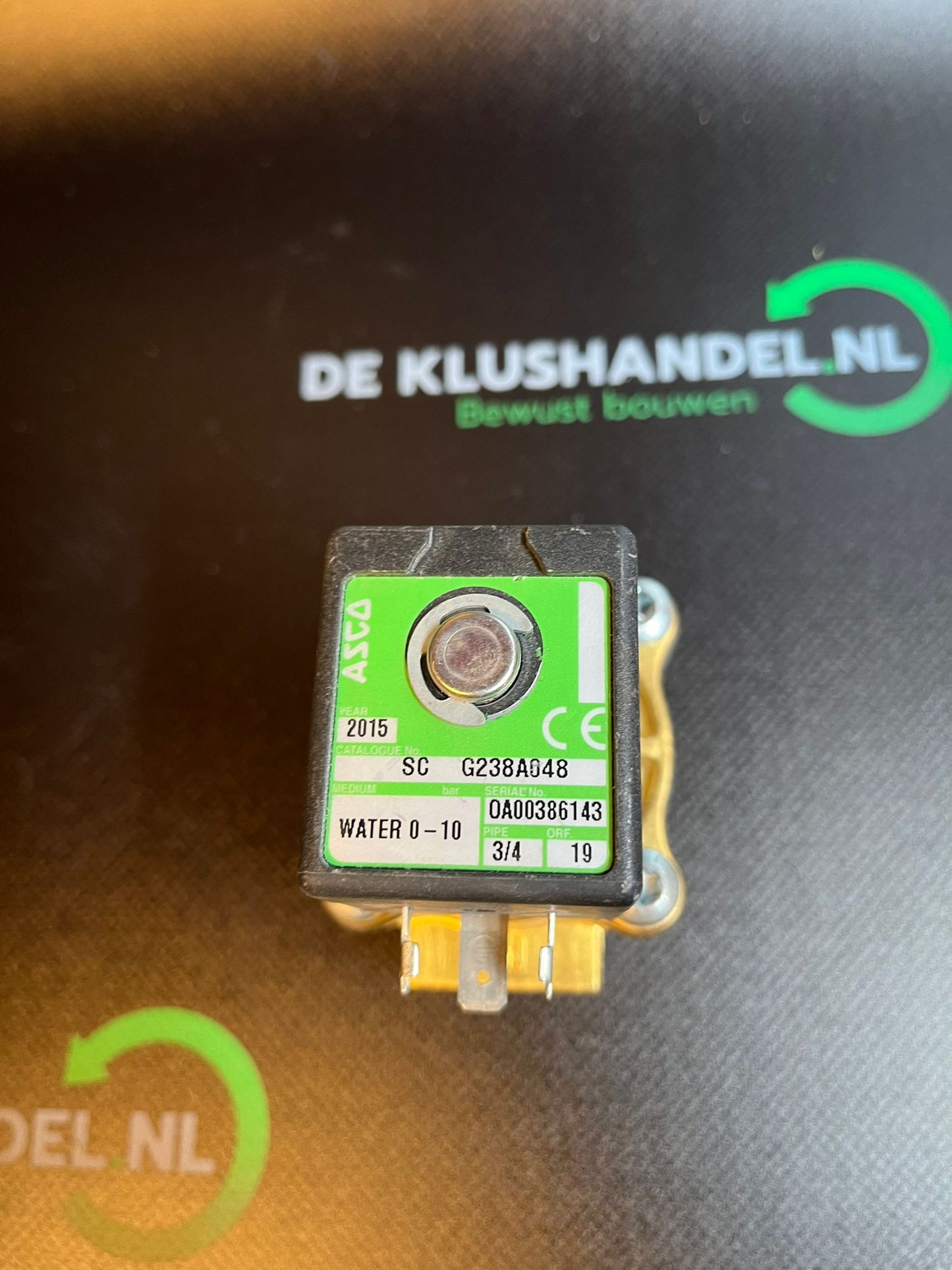 Asco magneetklep 3/4 SCG238A048