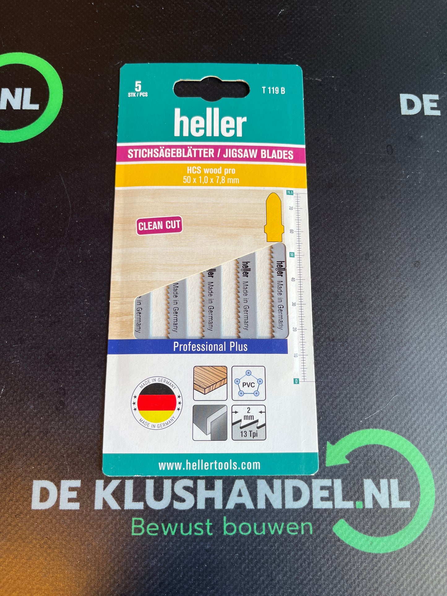 Heller Decoupeerzaag blad T119 B - 5st.