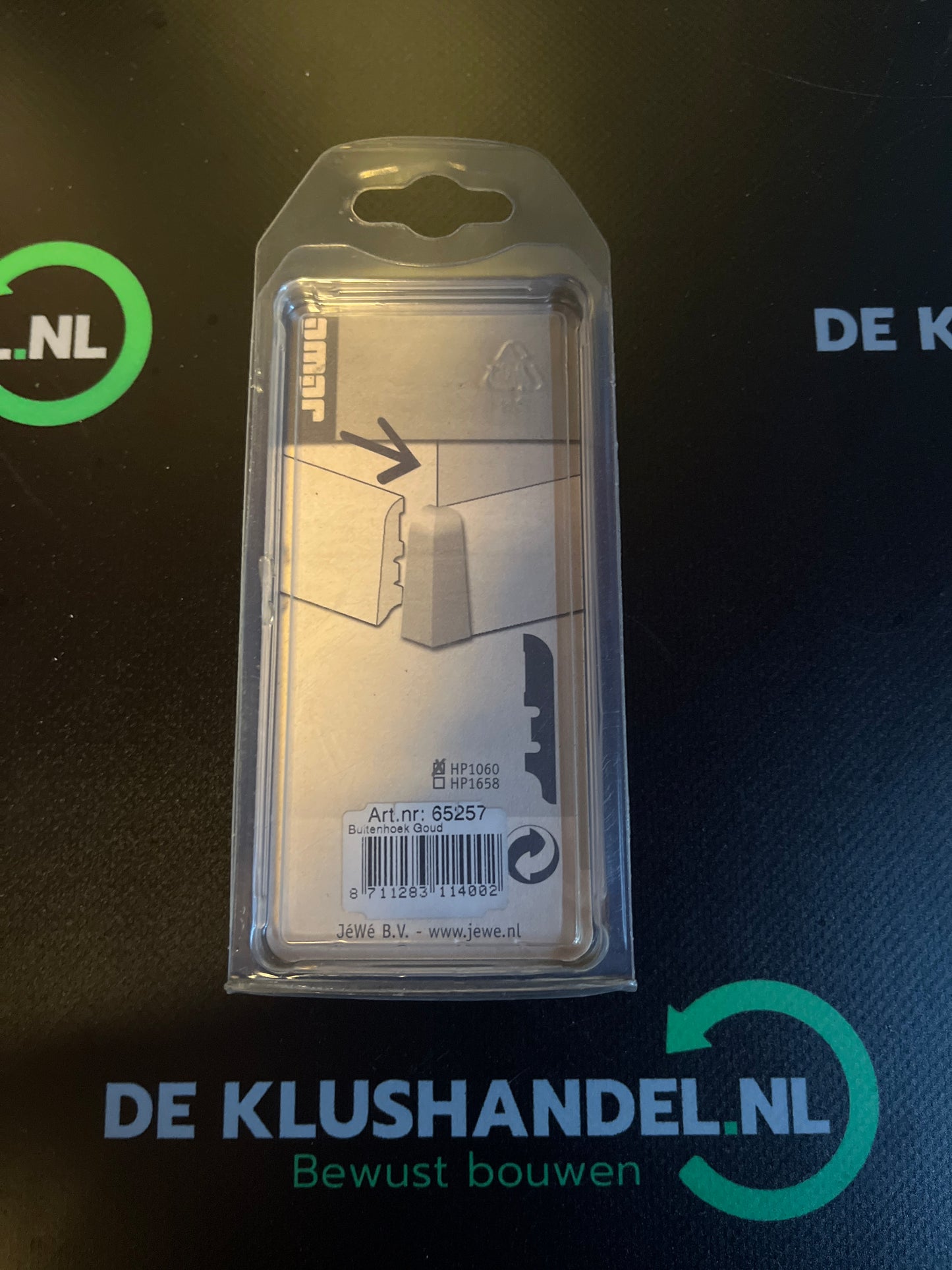 JeWe buitenhoek goud 2 stuks