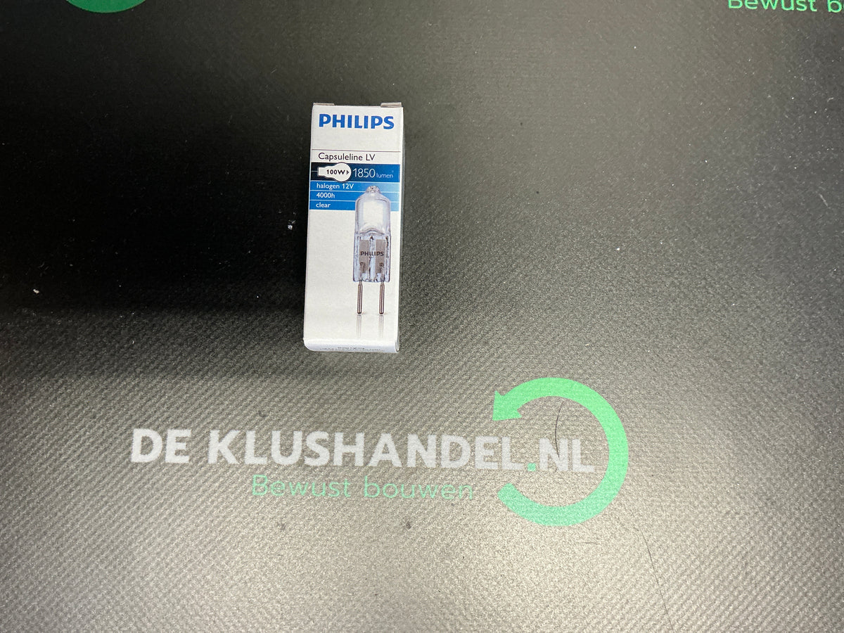Philips capsuline LV 100W GY6.35 12V 3000k