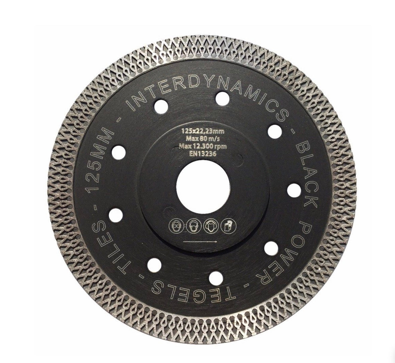 Blackpower diamantzaagblad - 230x22,23mm - droog en nat - 308230