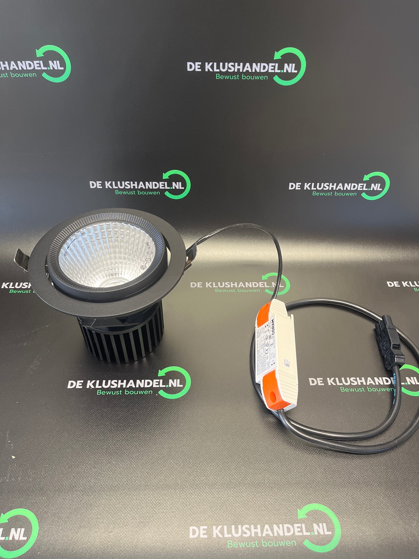 Hektor 2 led downlight zwart 927/30°