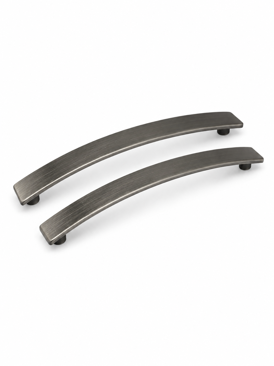 Decomode greep Sho Geborsteld zwart 160mm 2st.