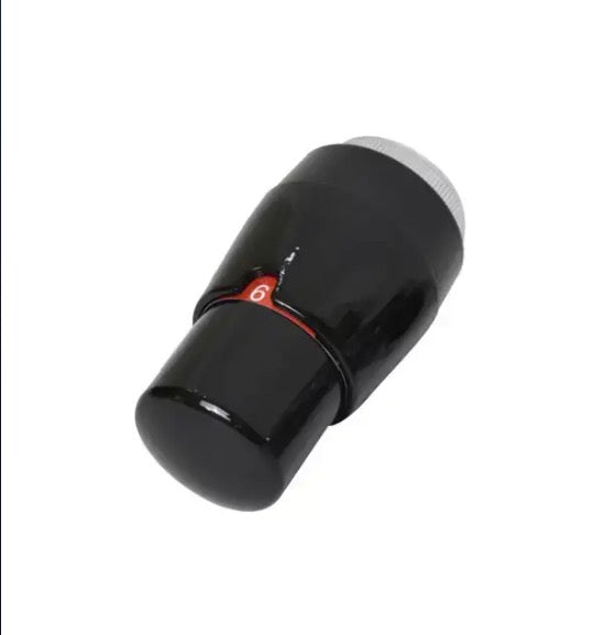 SaniFit Thermostatische Radiatorknop Zwart