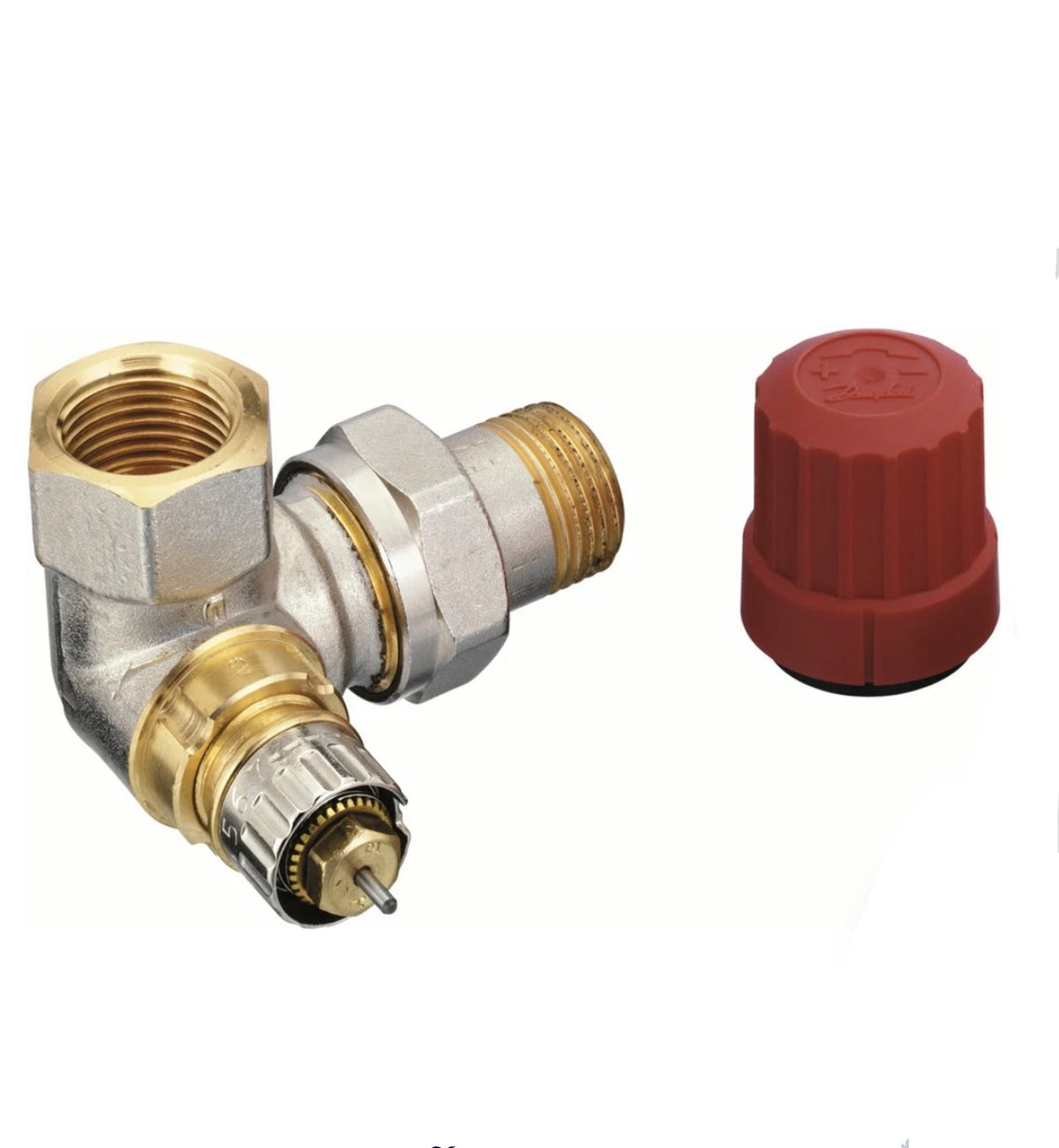 Danfoss radiatorkraan | RA-N | 1/2" | Rechts