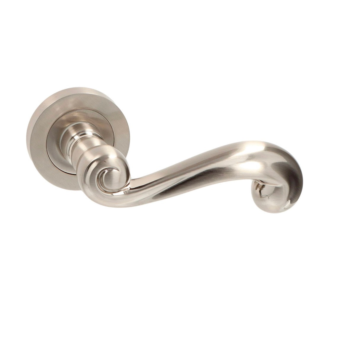 Avenue Deurkruk op Rozet Boucle - Metaal - Metaal Overig Mat - diam. 53 mm