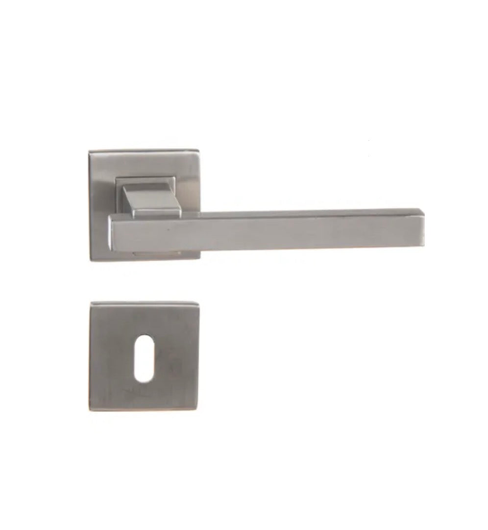 Bertomani Deurkruk 8388 - RVS - Inclusief Rozetten En Sleutelplaten - 8mm Stift