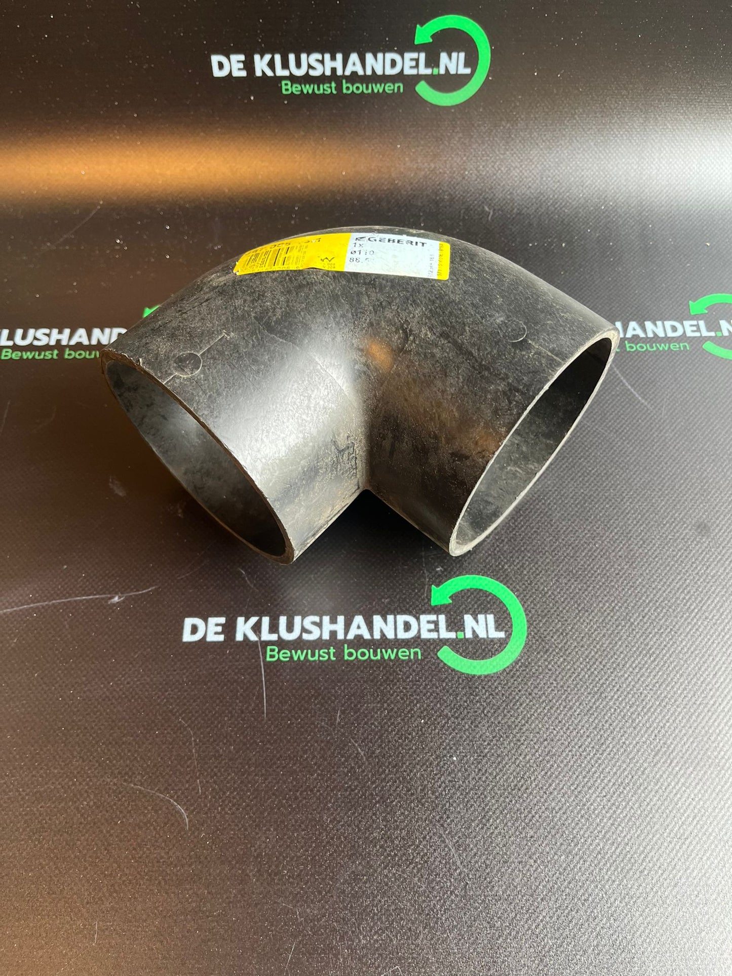 Geberit PE bocht 88.5° 110mm