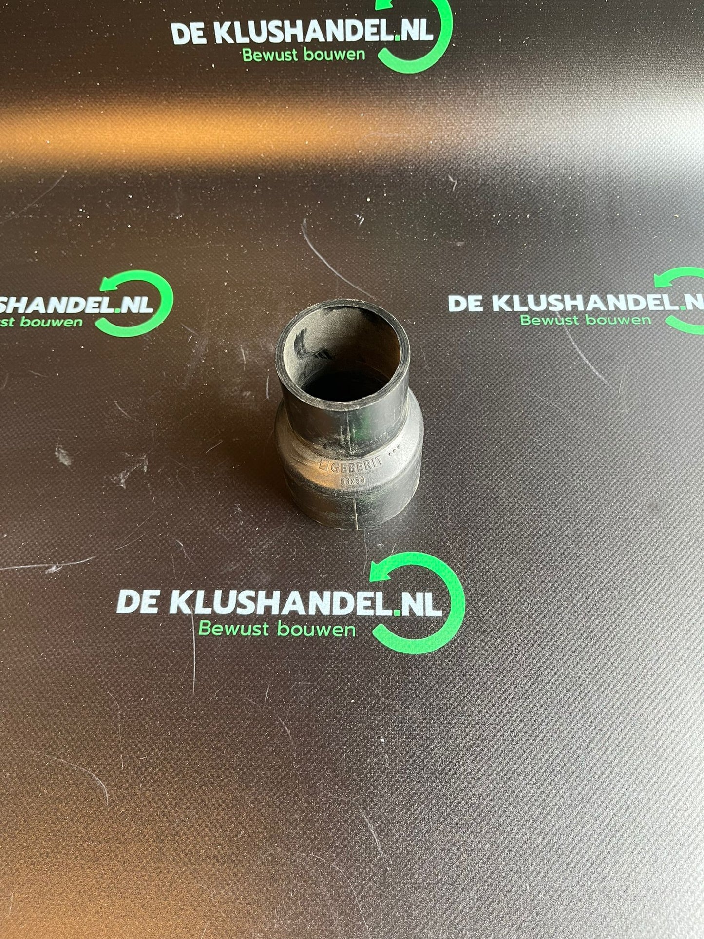 Geberit PE reducing piece eccentric 63/50ø