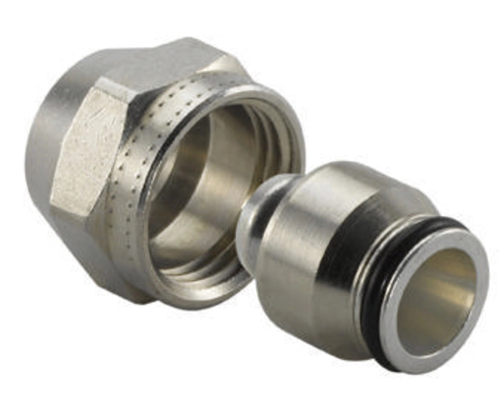 Uponor Klemkoppeling messing MLC 20 mm x 3/4'' binnendraad euroconus 2 stuks