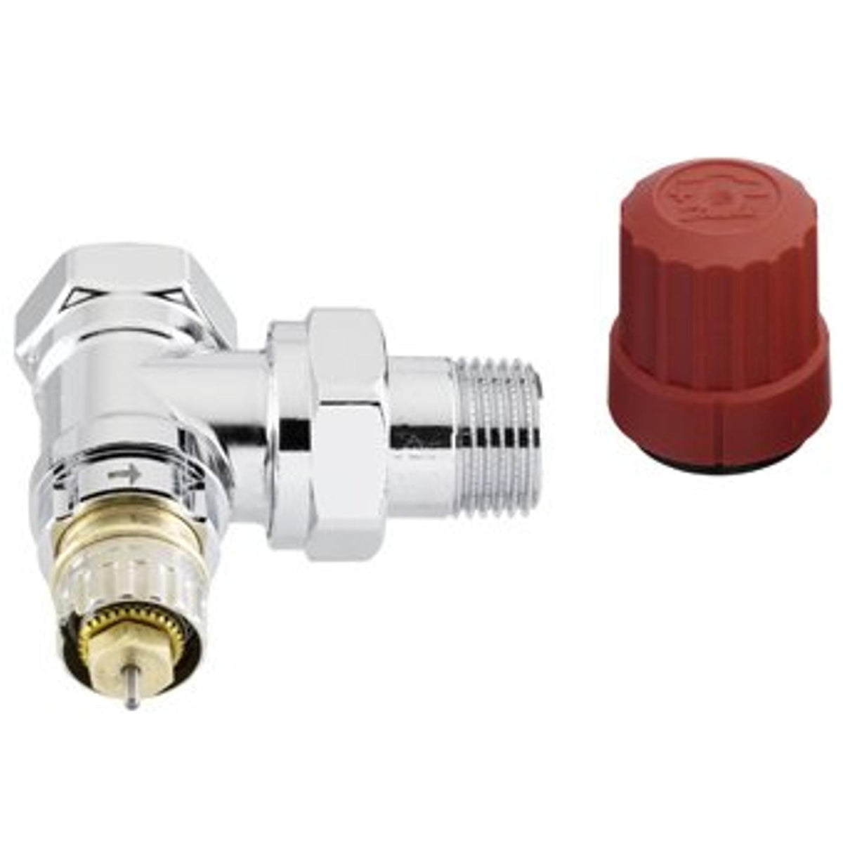 Danfoss radiatorkraan | RA-NCX 15 | 1/2" | Haaks | Chroom