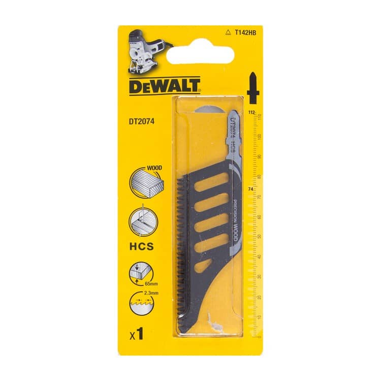 DeWALT DT2074-QZ HCS Decoupeerzaagblad Precision - 2.3mm tandafstand - Hout