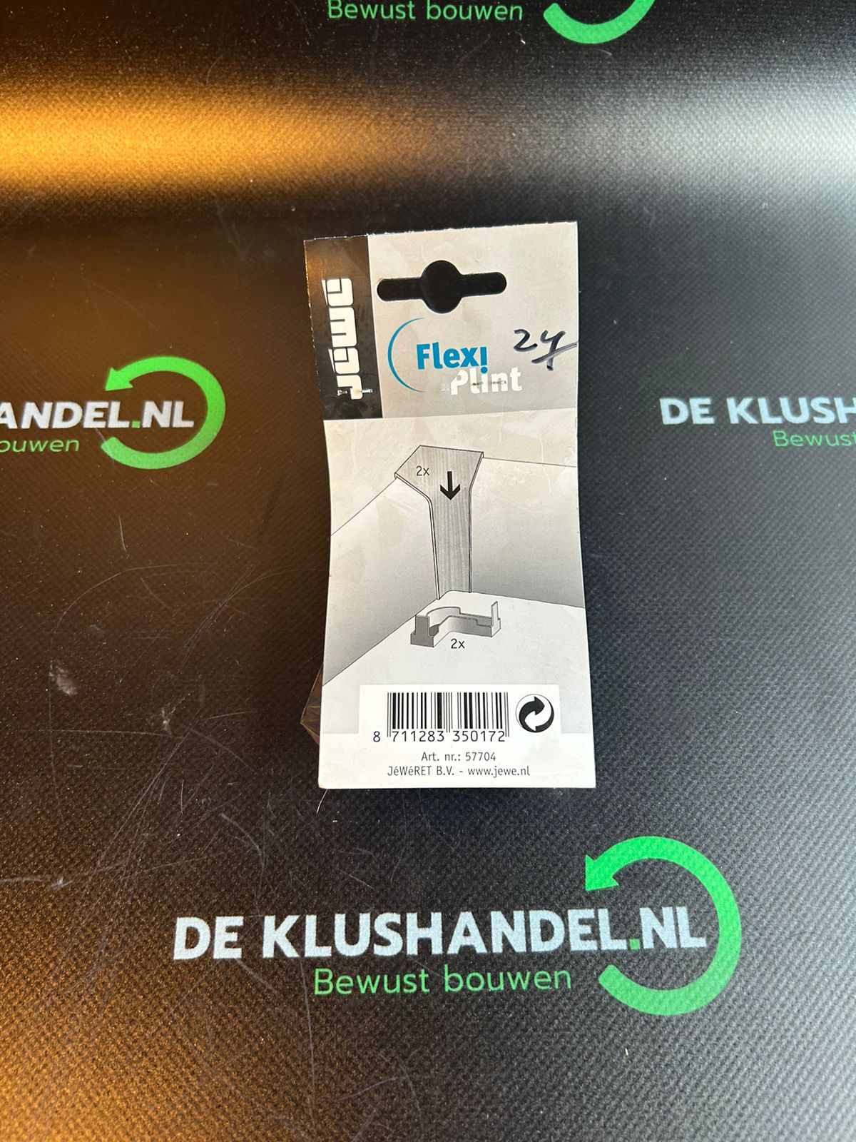 JeWe binnenhoek 2 stuks