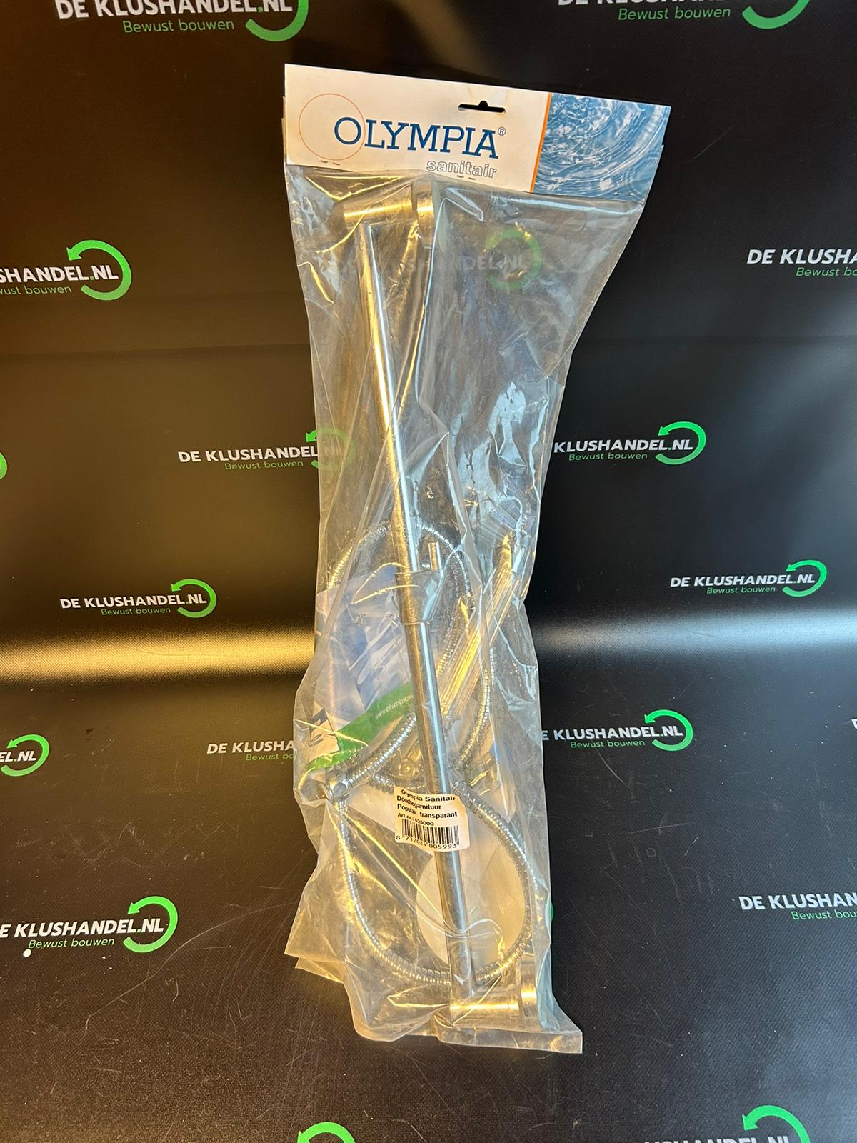 Olympia sanitary shower rod with shower head