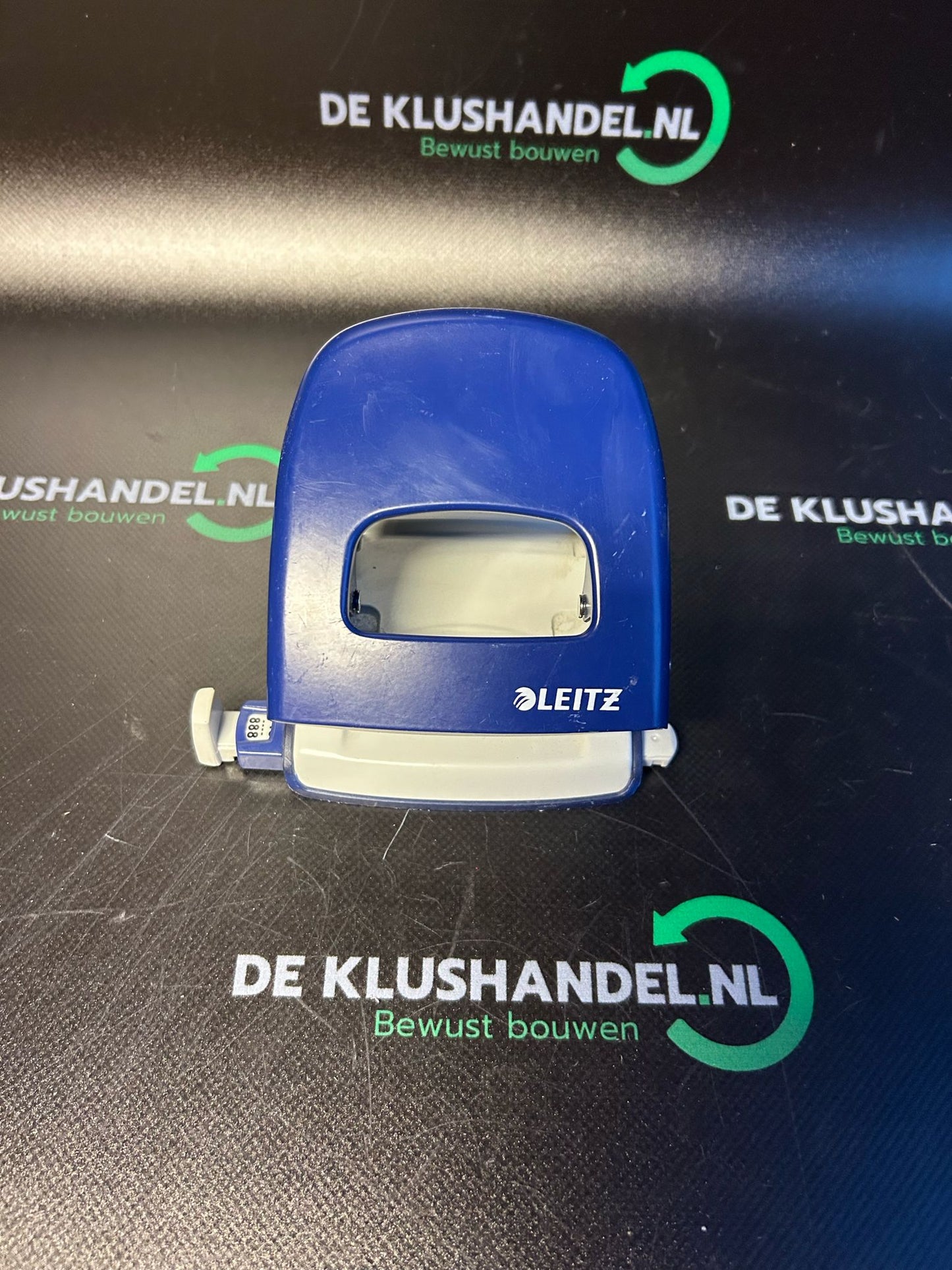 Leitz perforator blauw 100mm