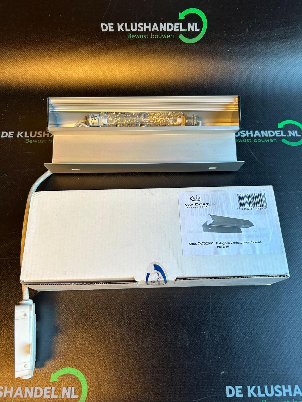 Mirror lighting EBIR Lorena Aluminum/Chrome 265 mm