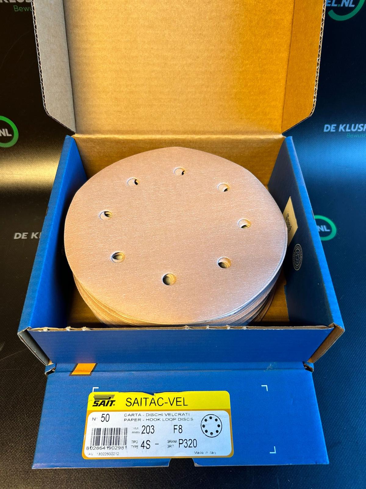 Sait sanding discs 203mm P320