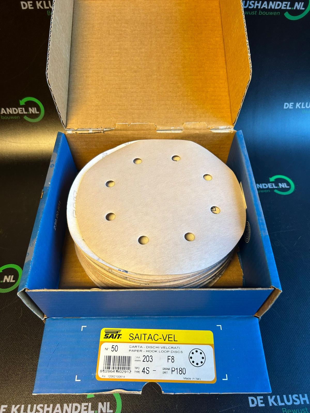 Sait sanding discs 203mm P180