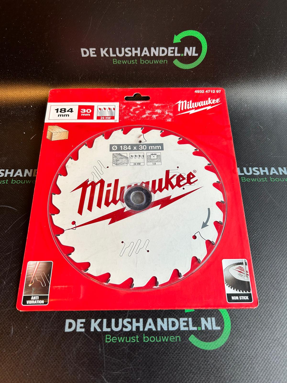 Milwaukee Cirkelzaagblad 184 X 30