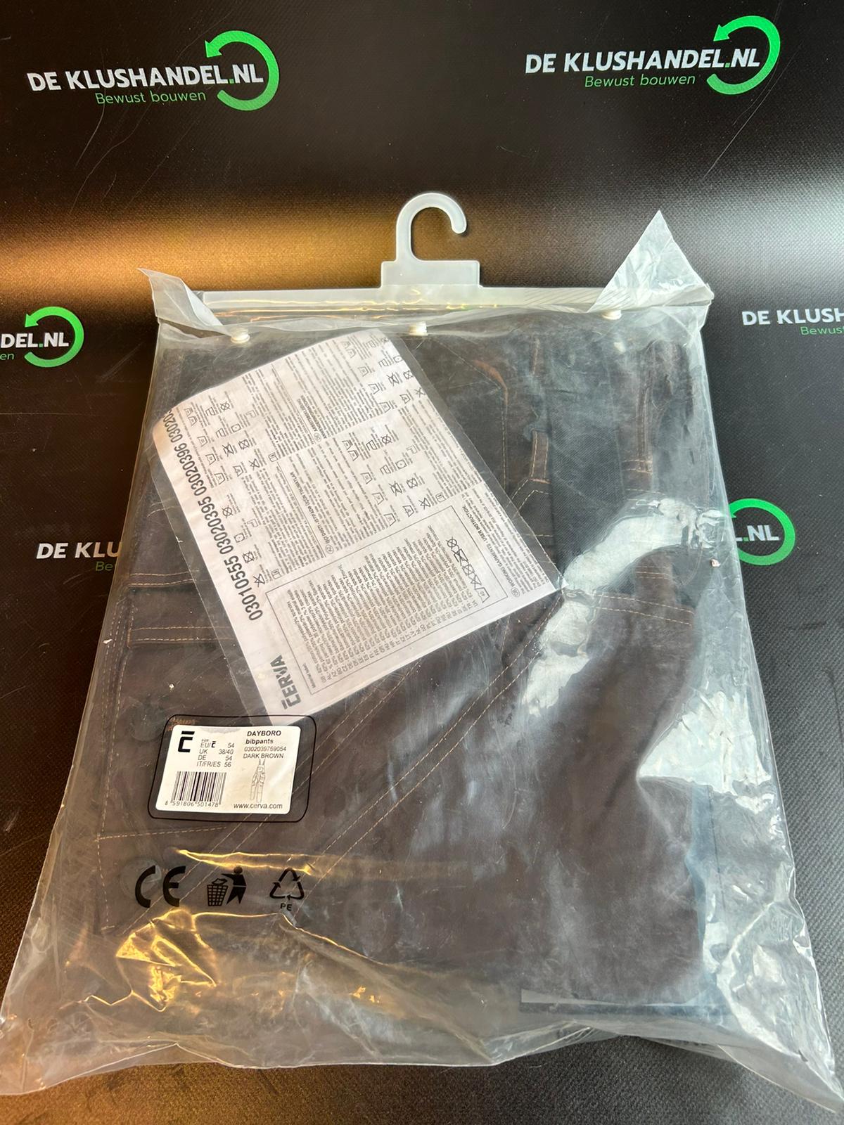 CERVA Dayboro overal donkerbruin