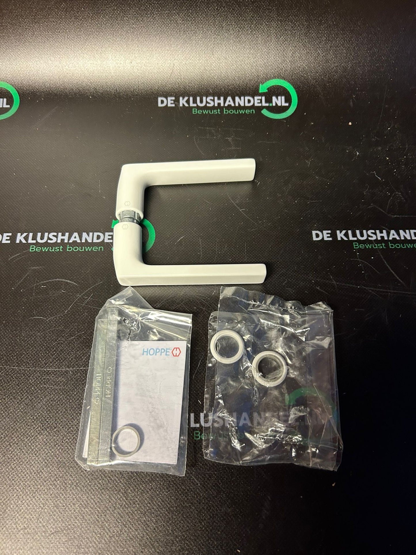 Deurklink Hoppe Sicilia bianco