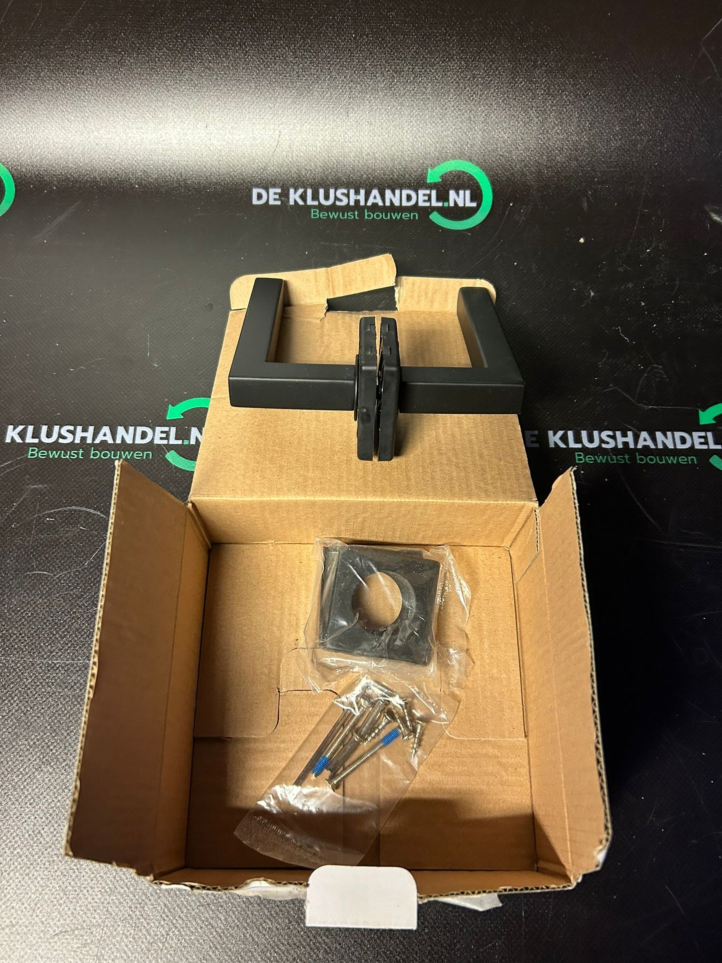 Deurklink zwart Skantrae zwart harper