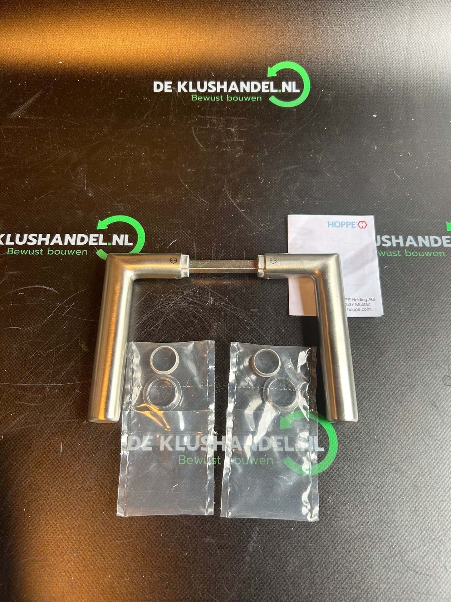 Deurklink Hoppe Veneto RVS