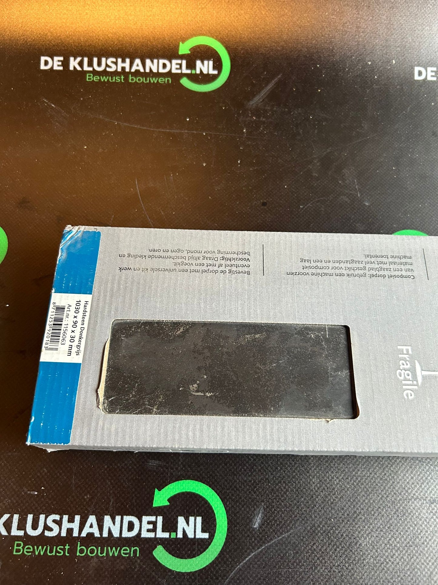 DuraStyle® threshold bluestone dark gray 90x30x1030