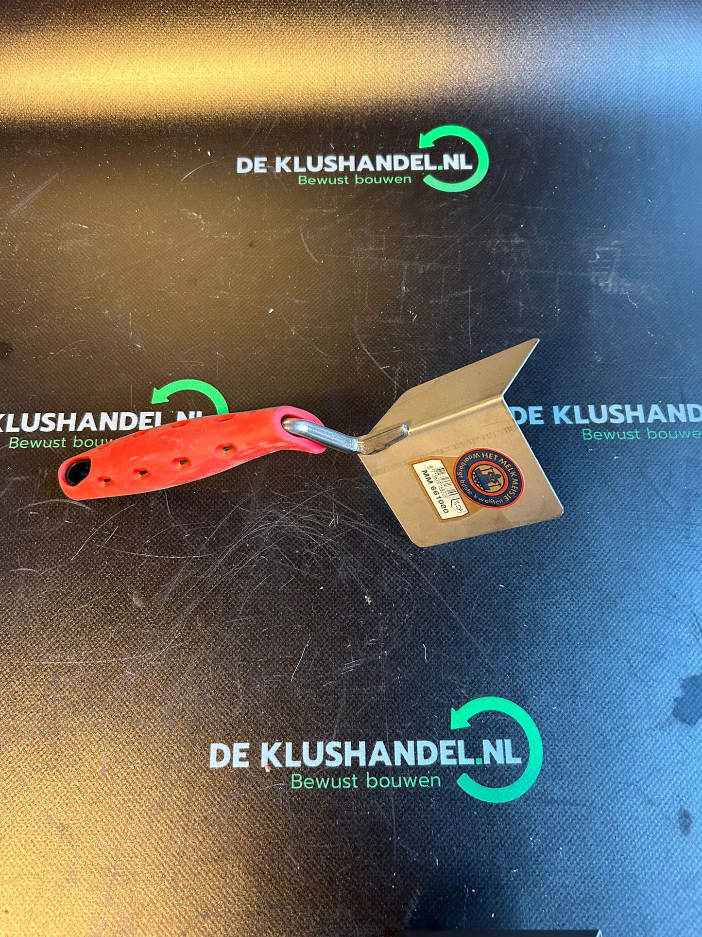 Melkmeisje hoektroffel Uitwenddig RVS