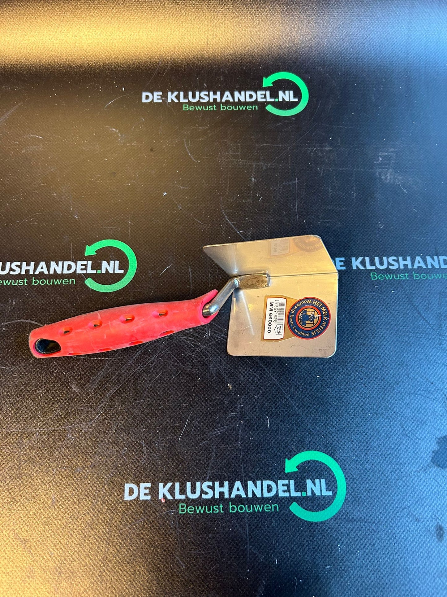 Milkmaid corner trowel Internal stainless steel