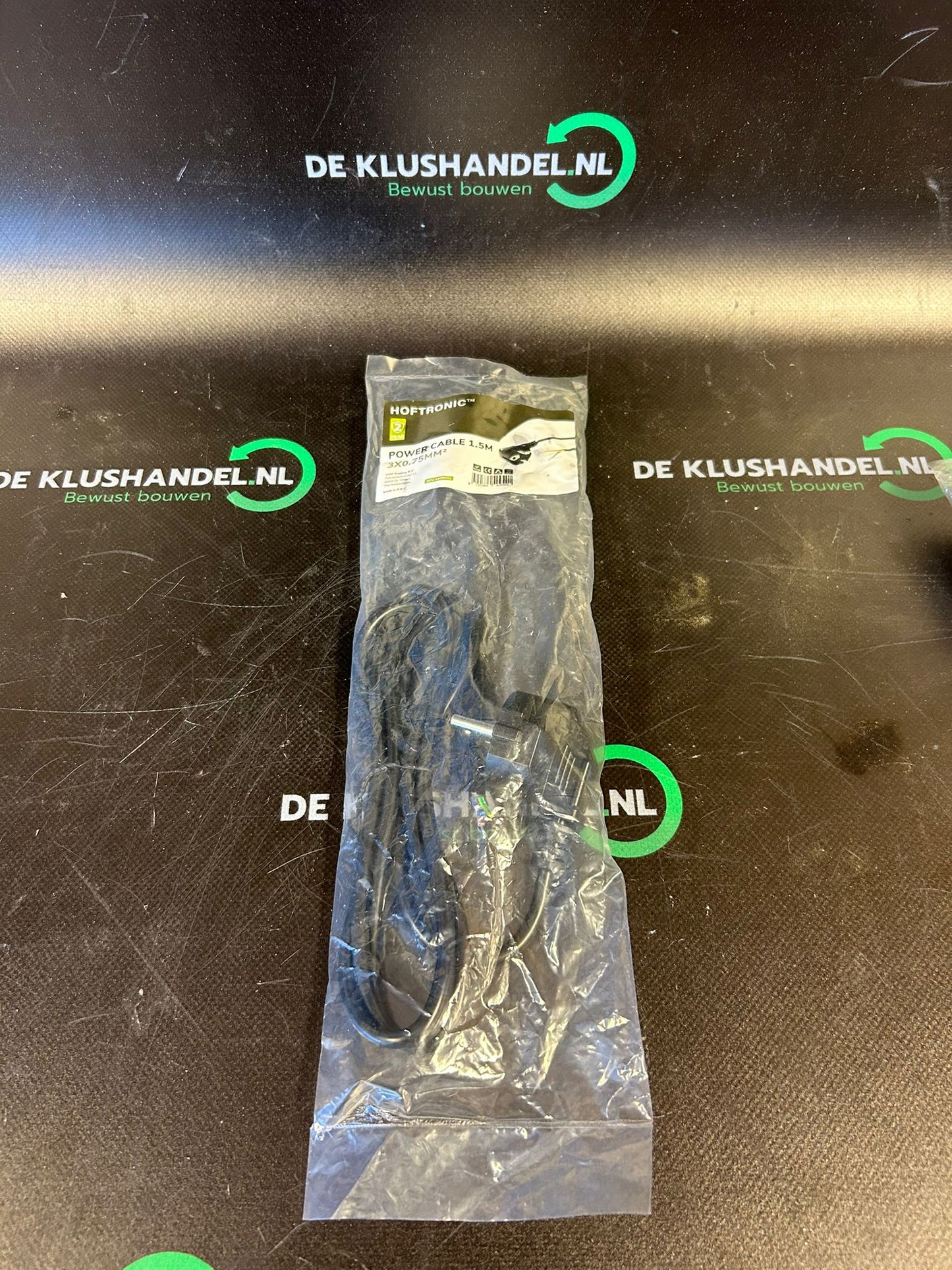 Netsnoer 1,5M - 3x0,75mm2