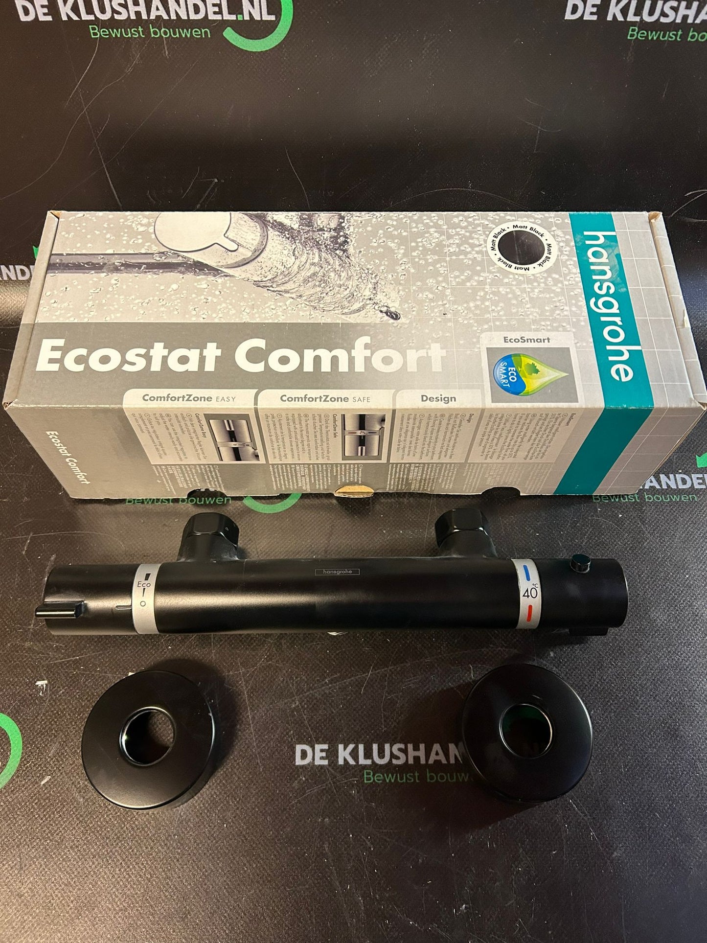Hans Grohe Ecostat Comfort shower mixer tap black