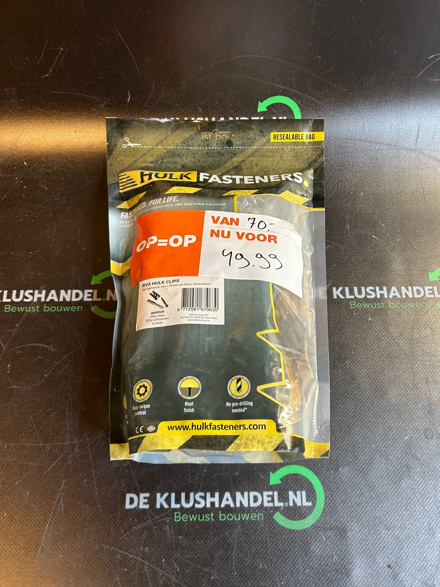 Hulk Fastners RVC clips