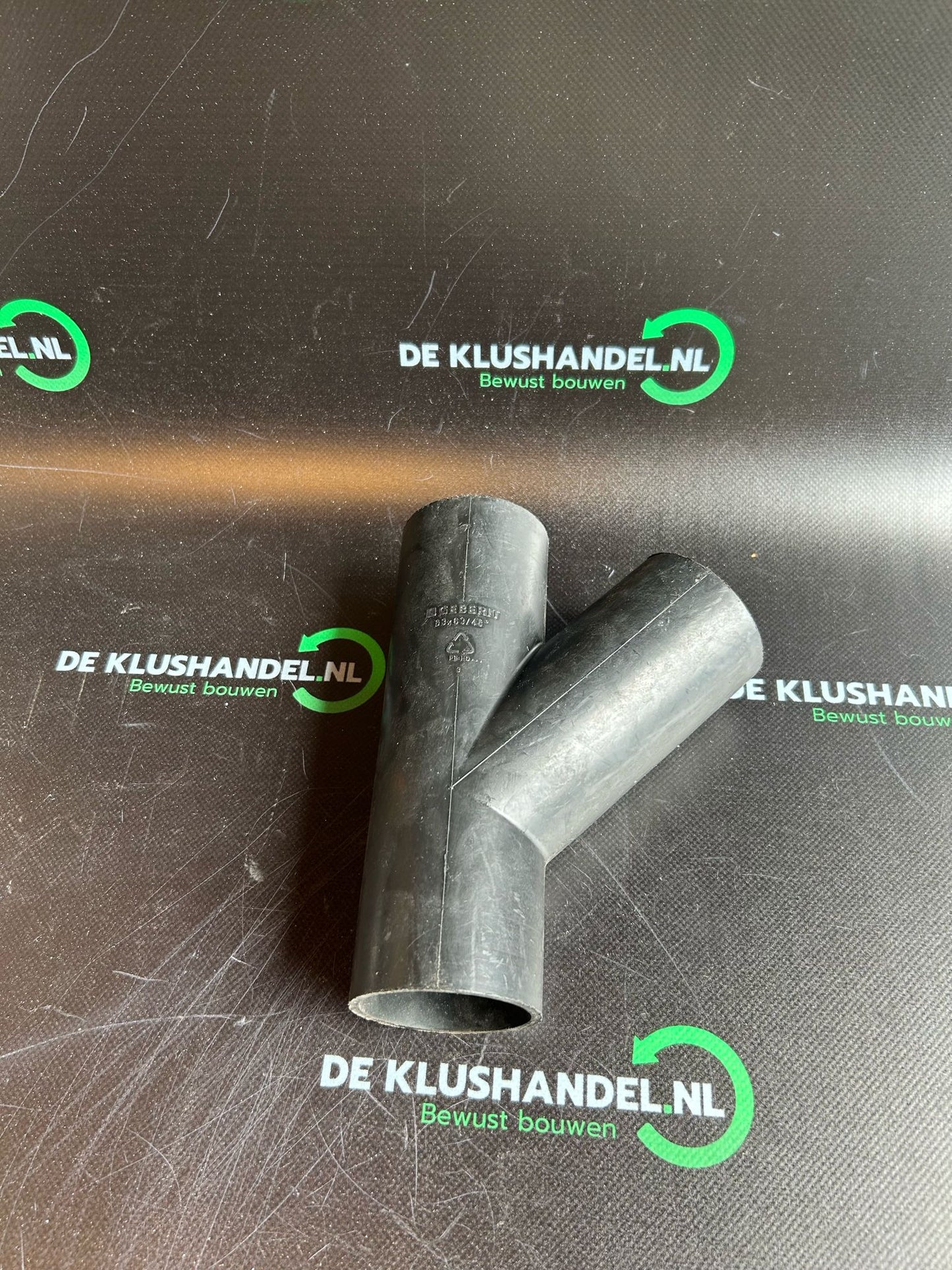 Geberit PE Y-piece 63/63 45°