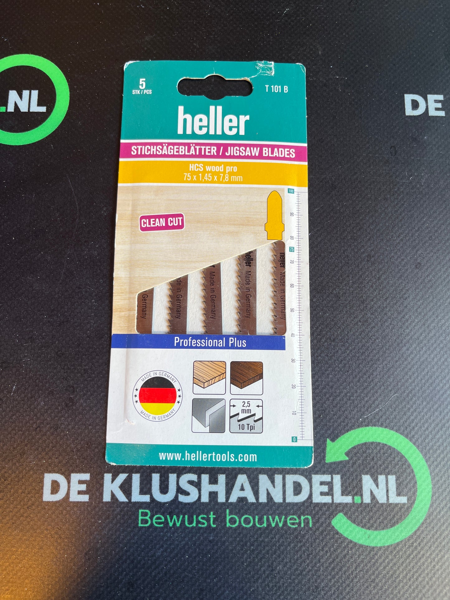 Heller Decoupeerzaag blad T101 B - 5st.