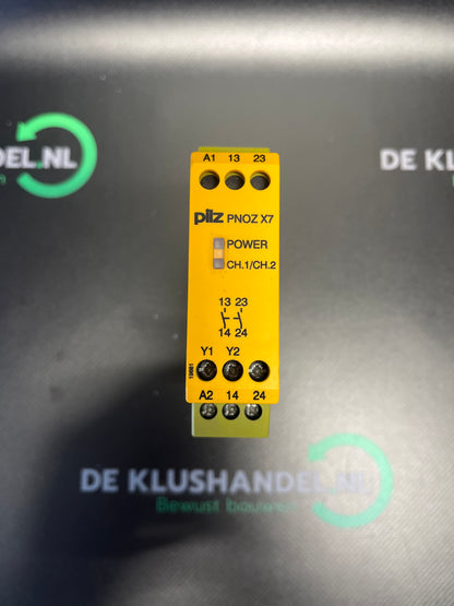 Pilz PNOZ X7 Noodstopschakelaar 230V AC 2n/o - Veiligheidsrelais