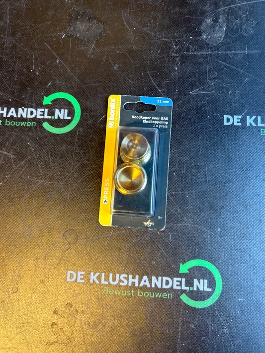 Bonfix eindkoppeling x press 22mm