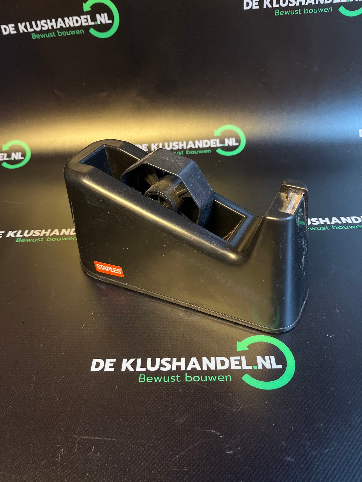 Staples plakband dispenser  voor rol met grote kern