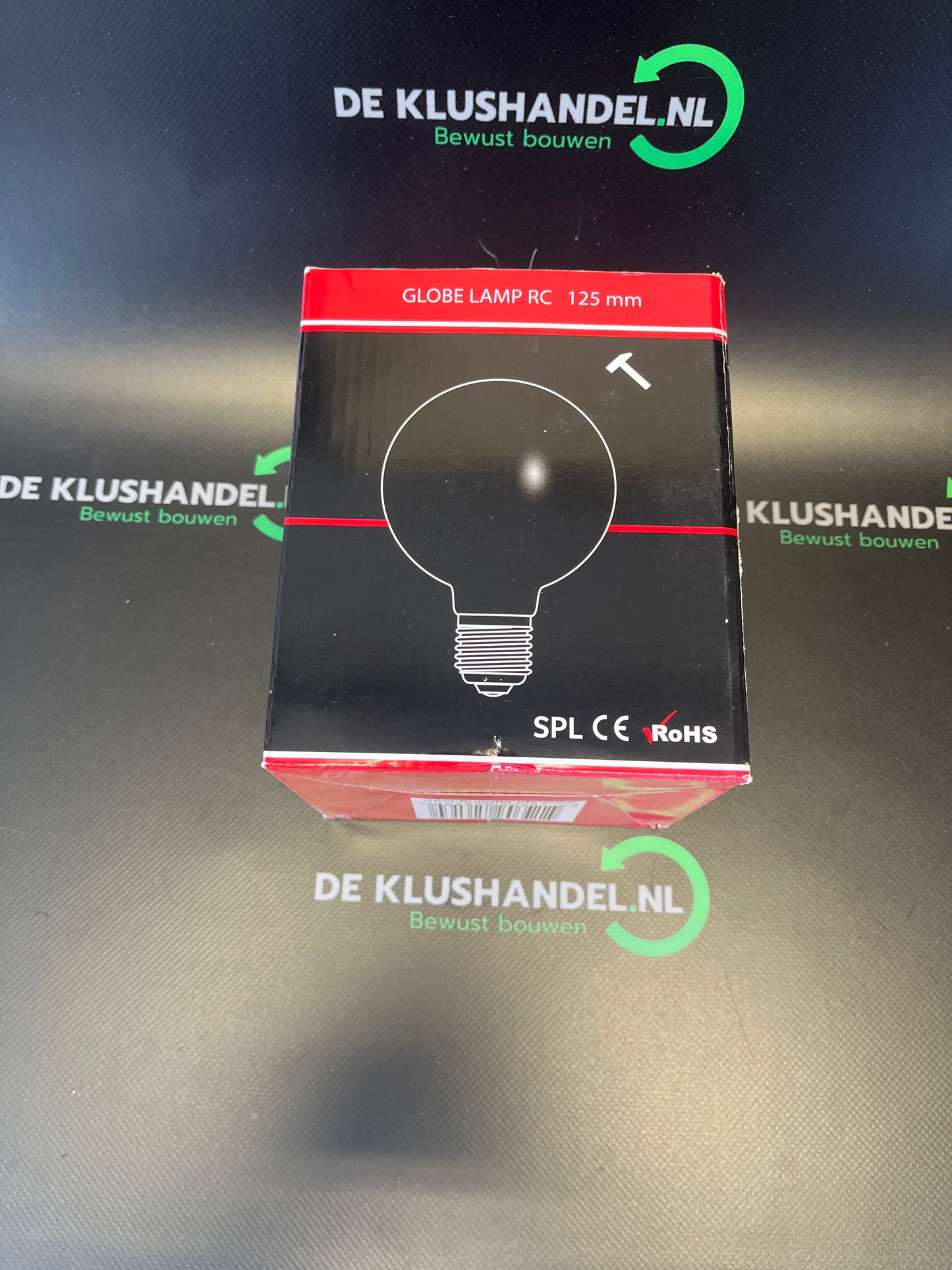 Globe lamp 40W E27 230V 125mm versterkte constructie helder