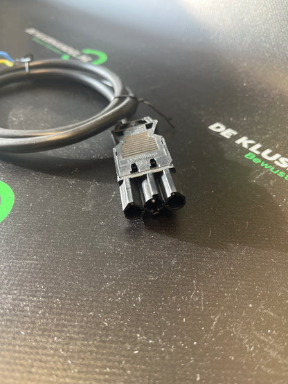 Wieland aansluitsnoer 100cm - 3 x 1,5 mm² - male